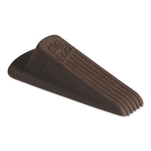 Big Foot Doorstop, No-slip Rubber, 2.25w X 4.75d X 1.25h, Brown, 12/box - Image 1