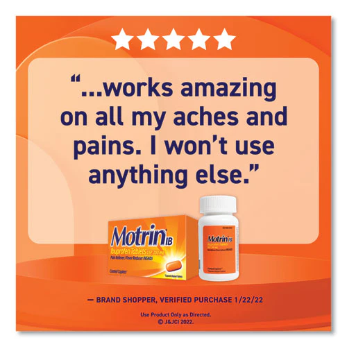 Ibuprofen Tablets, Two-pack, 50 Packs/box - Image 3