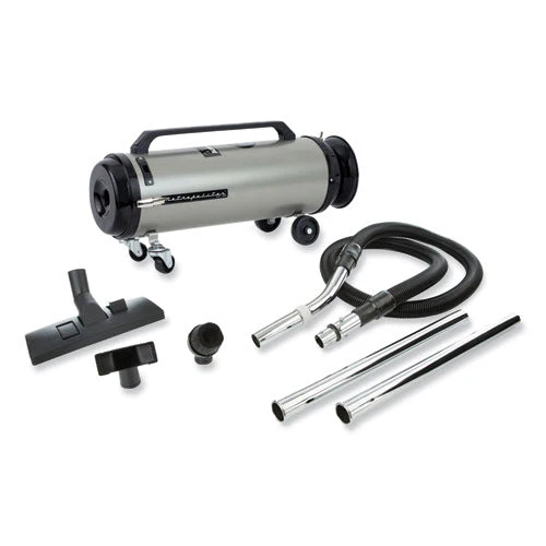 Metropolitan Professionals Canister Vacuum, 11.25 A Current, Black, Ships In 4-6 Business Days - Image 1