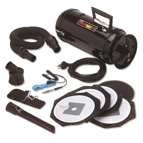 Esd-safe Pro Data-vac/3 Professional Cleaning System, 1.7 Hp, Black - Image 2