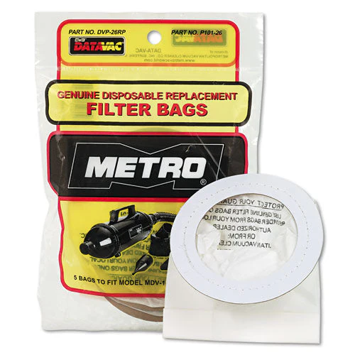Replacement Bags For Handheld Steel Vacuum/blower, 5/pack - Image 1