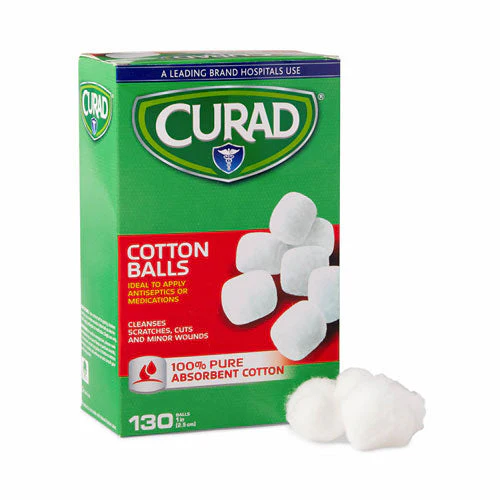 Sterile Cotton Balls, 1", 130/box - Image 2