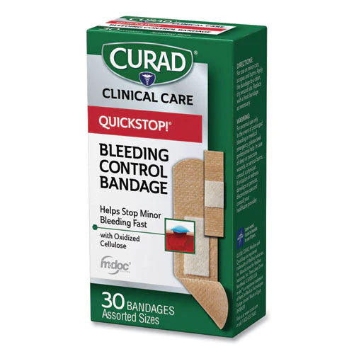 Quickstop Flex Fabric Bandages, Assorted, 30/box - Image 2