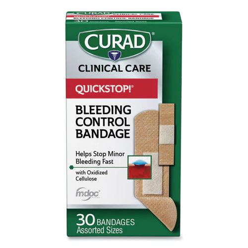 Quickstop Flex Fabric Bandages, Assorted, 30/box - Image 3