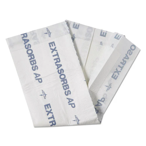 Extrasorbs Air-permeable Disposable Drypads, 30" X 36", White, 5 Pads/pack - Image 1