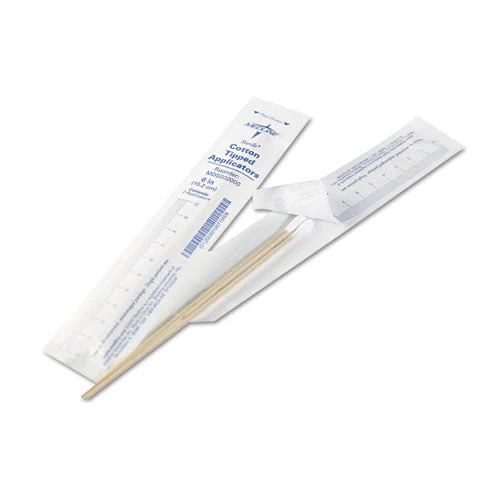 Cotton-tipped Applicators, 6", 100 Applicators/box - Image 2