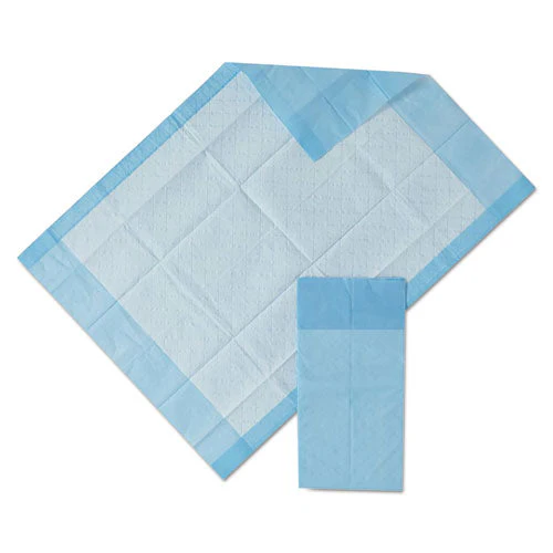 Protection Plus Disposable Underpads, 17" X 24", Blue, 25/bag - Image 1
