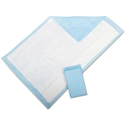 Protection Plus Disposable Underpads, 23" X 36", Blue, 25/bag - Image 1