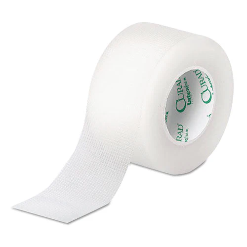 Transparent Surgical Tape, Heavy-duty, Acrylic/cloth, 1" X 10 Yds, Matte Clear, 12/pack - Image 2
