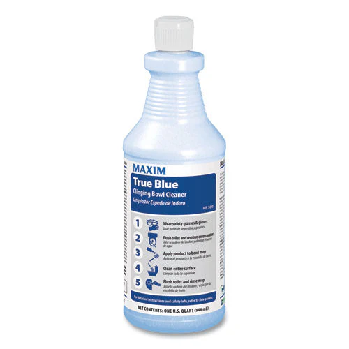 True Blue Clinging Bowl Cleaner, Mint Scent, 32 Oz Bottle, 12/carton - Image 1