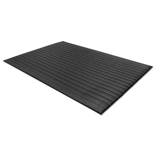 Air Step Antifatigue Mat, Polypropylene, 24 X 36, Black - Image 1