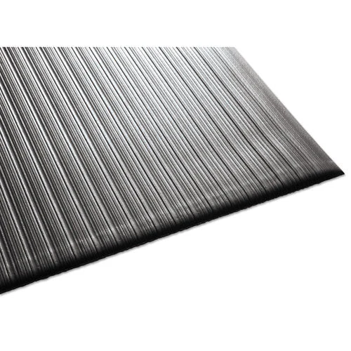 Air Step Antifatigue Mat, Polypropylene, 36 X 144, Black - Image 1