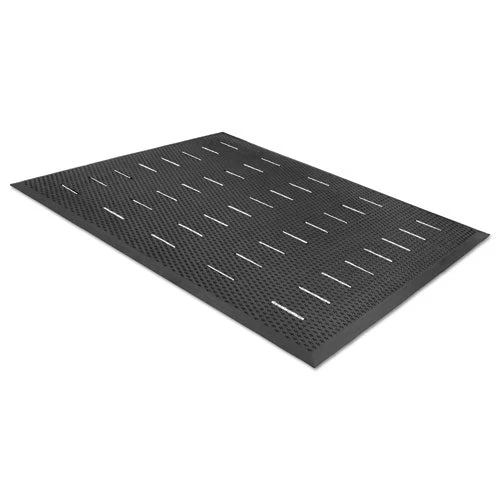 Free Flow Comfort Utility Floor Mat, 36 X 48, Black - Image 1