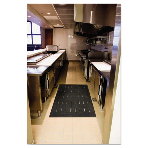 Free Flow Comfort Utility Floor Mat, 36 X 48, Black - Image 3