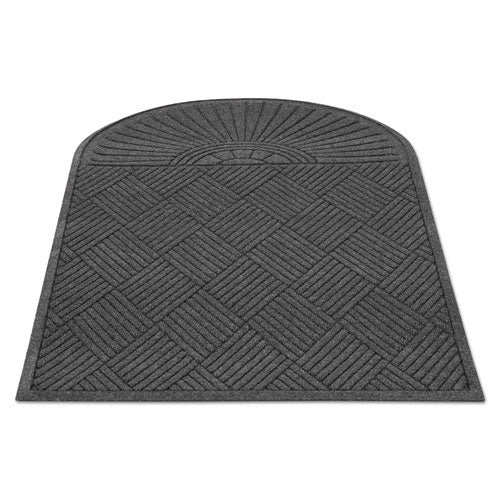 Ecoguard Diamond Floor Mat, Single Fan, 36 X 72, Charcoal - Image 1