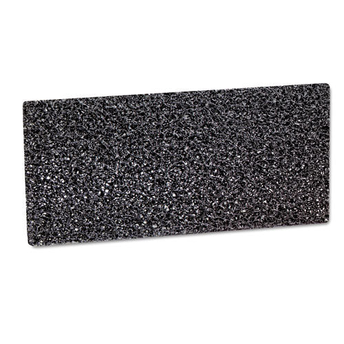 Doodlebug High-productivity Stripping Pad, 4.63 X 10, Black, 10 Pads/box, 4 Boxes/carton - Image 1