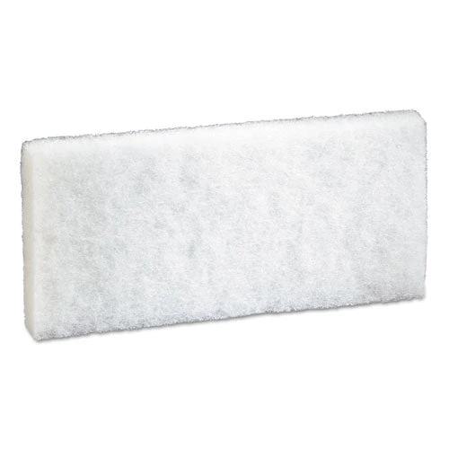 Doodlebug Scrub Pad, 4.63 X 10, White, 5/pack, 4 Packs/carton - Image 1