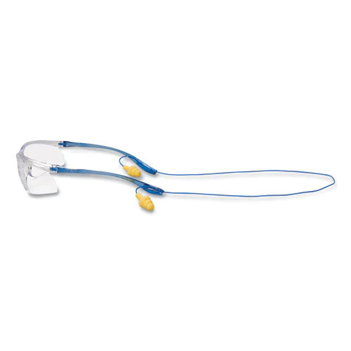 Virtua Sport Ccs Protective Eyewear, Blue Plastic Frame, Clear Polycarbonate Lens - Image 1