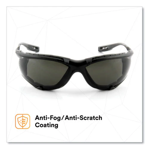 Virtua Ccs Protective Eyewear With Foam Gasket, Black/gray Plastic Frame, Gray Polycarbonate Lens - Image 2