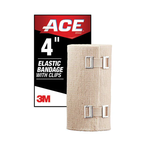 Elastic Bandage With E-z Clips, 4 X 64 - Image 1