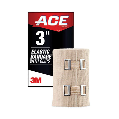 Elastic Bandage With E-z Clips, 3 X 64 - Image 1