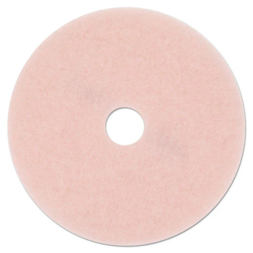 Ultra High-speed Eraser Floor Burnishing Pad 3600, 27" Diameter, Pink, 5/carton - Image 1