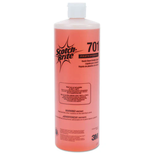 Quick Clean Griddle Liquid, 1 Qt Bottle, 4/carton - Image 1