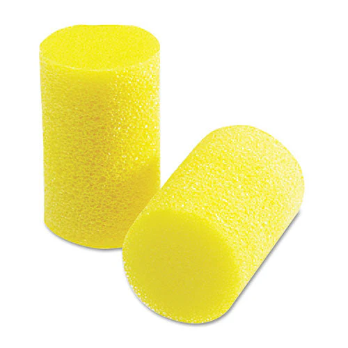 E-a-r Classic Small Earplugs In Pillow Paks, Cordless, Pvc Foam, Yellow, 200 Pairs/box - Image 2