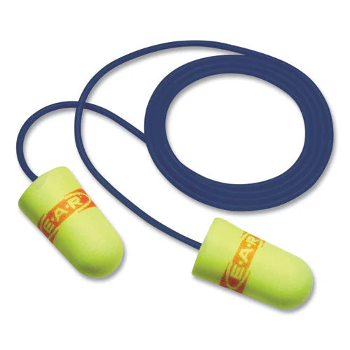 E-a-rsoft Metal Detectable Soft Foam Earplugs, 32 Db Nrr, Yellow, 200/box - Image 1