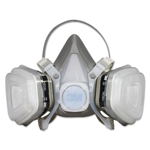 Dual Cartridge Respirator Assembly 52p71, Organic Vapor/p95, Medium - Image 1