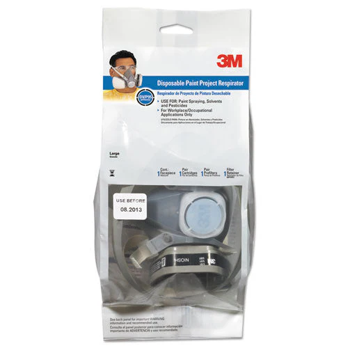 Dual Cartridge Respirator Assembly 52p71, Organic Vapor/p95, Medium - Image 3