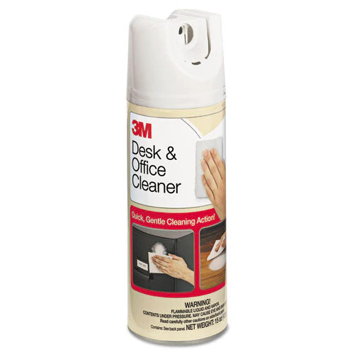 Desk And Office Spray Cleaner, 15 Oz Aerosol Spray, 12/carton - Image 1