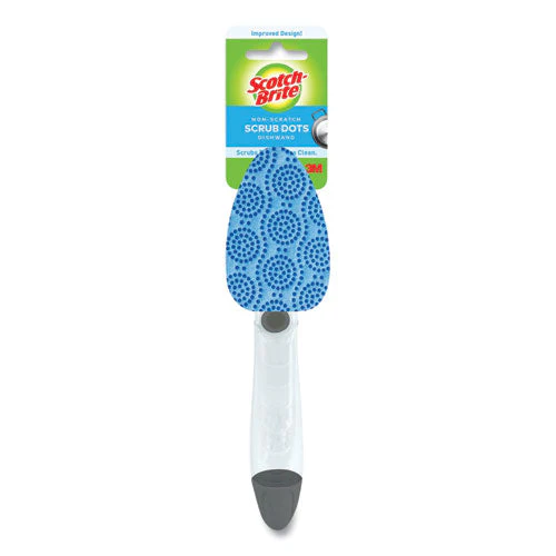 Scrub Dots Non-scratch Dishwand, Blue, 4/box - Image 1