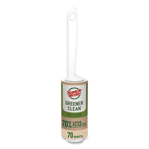 Greener Clean Lint Roller, 4″ X 29.4 Ft, 70 Sheets/roller
