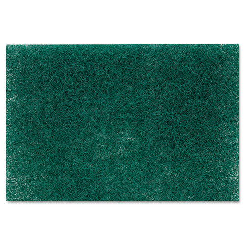 Heavy-duty Scouring Pad 86, 6 X 9, Green, Dozen - Image 3