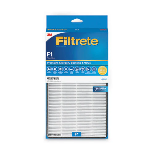 Premium True Hepa Room Air Purifier Filter, 7.3 X 13.86, 4/carton - Image 1