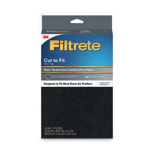 Odor Defense Carbon Pre Filter, 20.5 X 23.8, 4/carton - Image 1