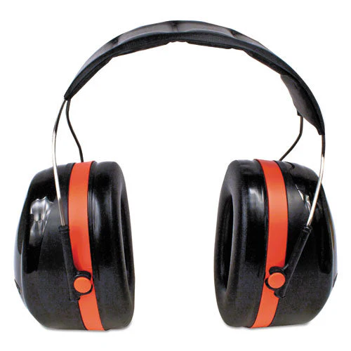 Peltor Optime 105 High Performance Ear Muffs H10a, 30 Db Nrr, Black/red - Image 3