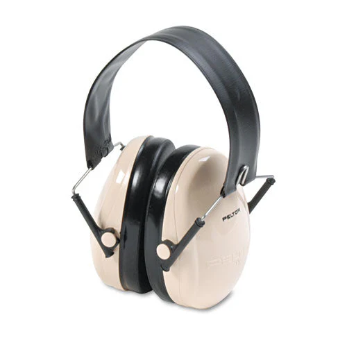 Peltor Optime 95 Low-profile Folding Ear Muff H6f/v, 21 Db, Beige/black - Image 2