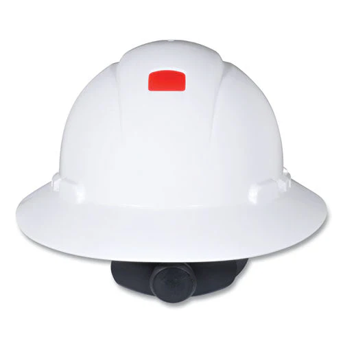 Securefit H-series Hard Hats, H-800 Hat With Uv Indicator, 4-point Pressure Diffusion Ratchet Suspension, White - Image 1