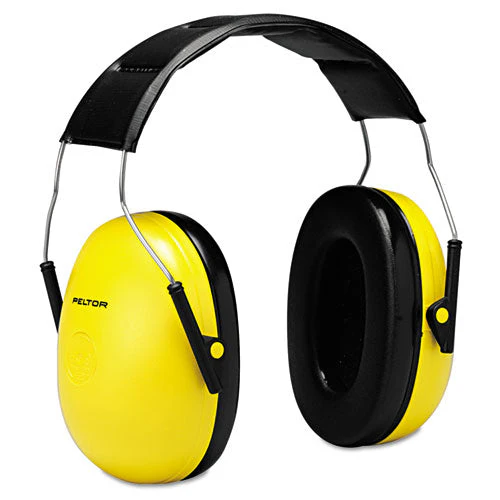 Optime 98 H9a Earmuffs, 25 Db Nrr, Yellow/black - Image 1