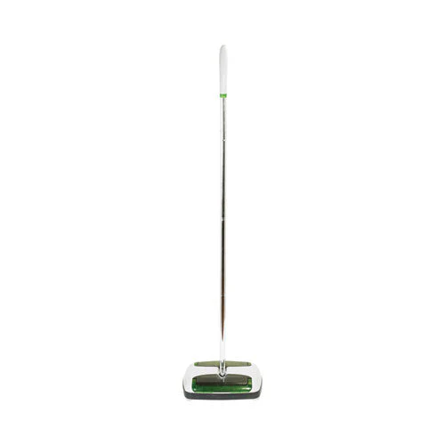 Quick Floor Sweeper, 42" Aluminum Handle, White/gray/green - Image 3