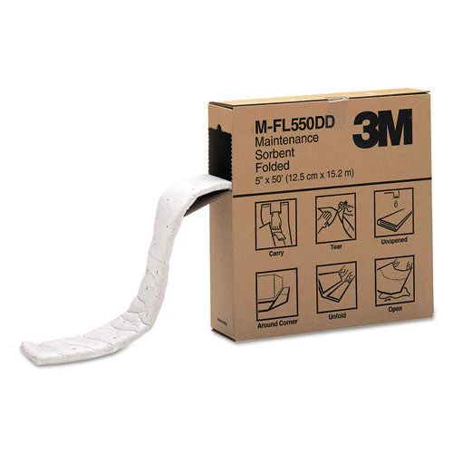 High-capacity Maintenance Folded Sorbent, 10.5 Gal, 5" X 50 Ft - Image 1