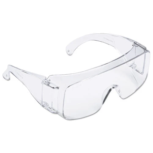 Tour Guard V Safety Glasses, One Size Fits Most, Clear Frame/lens, 20/box - Image 1