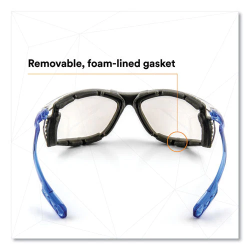 Ccs Protective Eyewear With Foam Gasket, +1.5 Diopter Strength, Blue Plastic Frame, Clear Polycarbonate Lens - Image 3