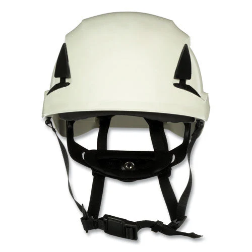 Securefit X5000 Series Safety Helmet, 6-point Pressure Diffusion Ratchet Suspension, White - Image 2