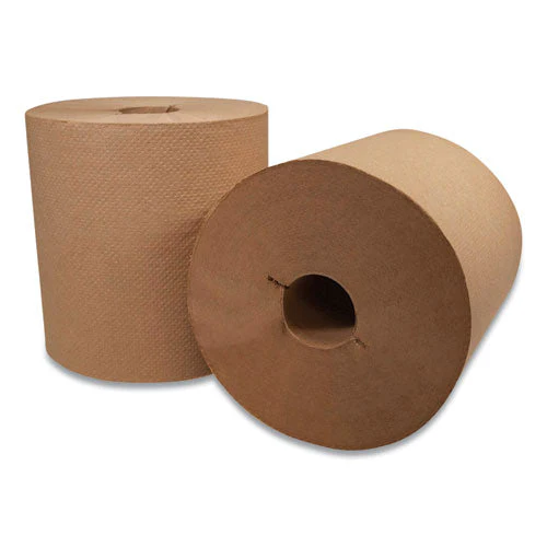 Morsoft Controlled Towels, I-notch, 1-ply, 7.5" X 800 Ft, Kraft, 6 Rolls/carton - Image 1