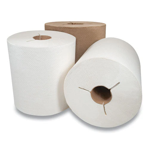 Morsoft Controlled Towels, I-notch, 1-ply, 7.5" X 800 Ft, Kraft, 6 Rolls/carton - Image 3