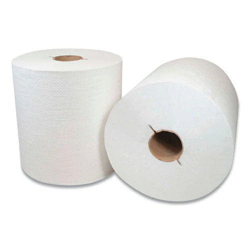 Morsoft Controlled Towels, I-notch, 1-ply, 7.5" X 800 Ft, White, 6 Rolls/carton - Image 1