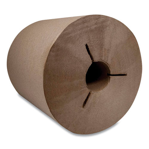 Morsoft Controlled Towels, Y-notch, 1-ply, 8" X 800 Ft, Kraft, 6 Rolls/carton - Image 1